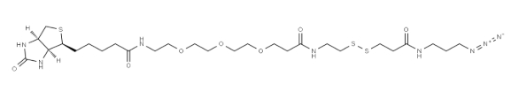 Biotin-PEG3-SS-azide