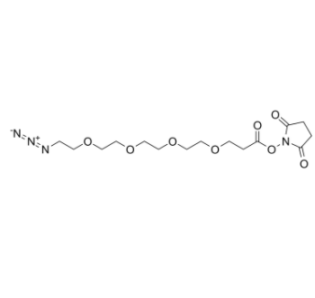 	叠氮-PEG4-NHS酯	 