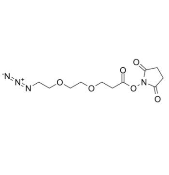 N3-PEG2-C2-NHS ester 
