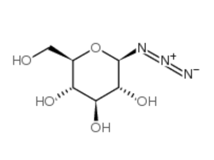 1-叠氮-1-脱-β-D-吡喃葡萄糖苷	 