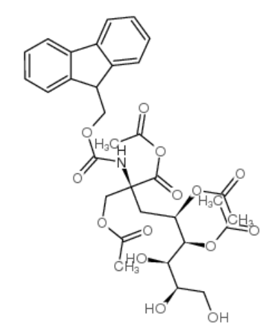 四-O-乙酰基-甘露糖基-Fmoc丝氨酸	 