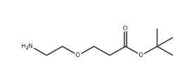 NH2-PEG1-CH2CH2COOtBu