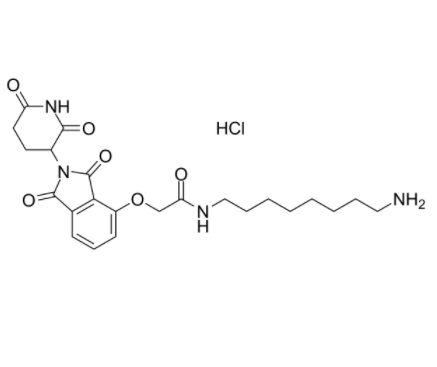 Thalidomide-O-amido-C8-NH2 hydrochloride 