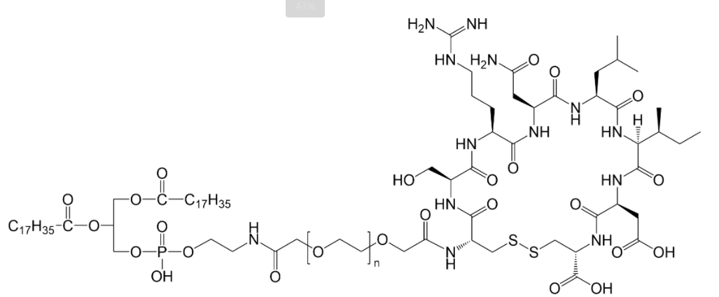 磷脂-聚乙二醇-pPB，DSPE-PEG2000-pPB