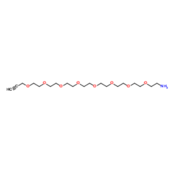 	Propargyl-PEG8-NH2  