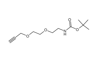 Propargyl-PEG2-NHBoc  