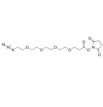 	叠氮-PEG4-NHS酯	 
