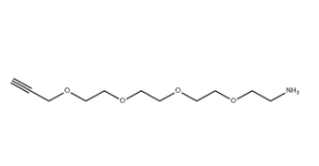 HC≡C-CH2-PEG4-NH2