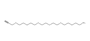 HC≡C-CH2-PEG6-NH2