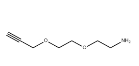 HC≡C-CH2-PEG2-NH2