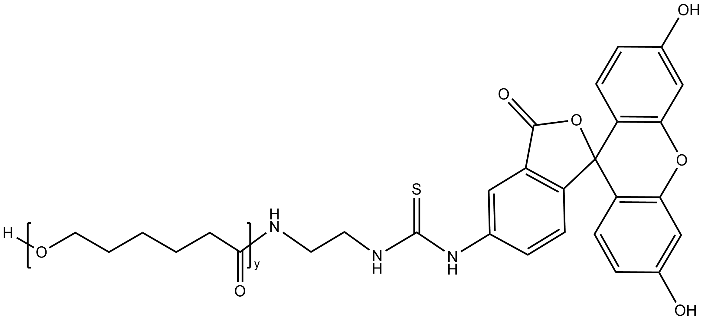 PCL-FITC，聚己内酯-硫氰基荧光素