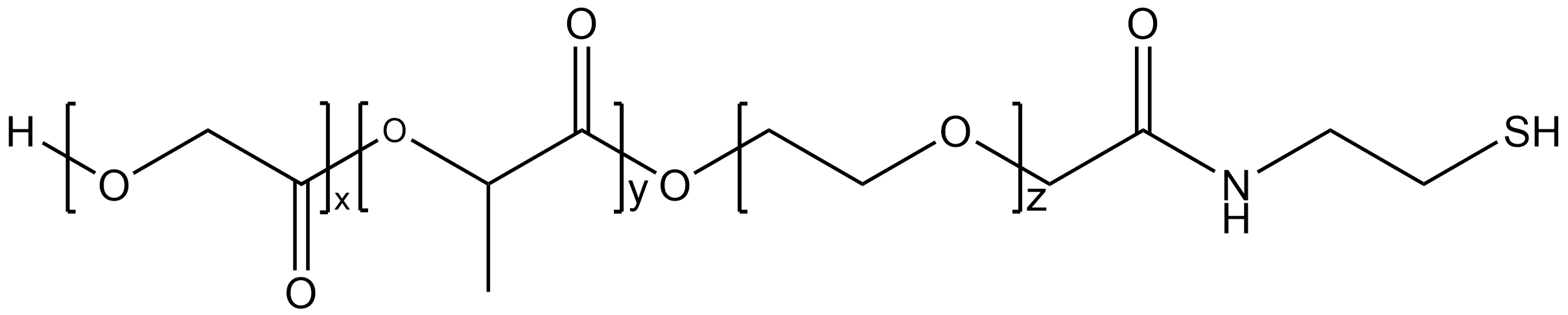 聚乳酸羟基乙酸共聚物-聚乙二醇-羟基，PLGA-PEG-SH