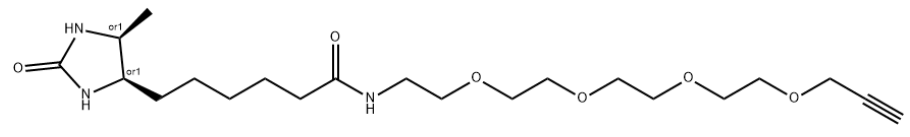 Desthiobiotin-PEG4-Alkyne