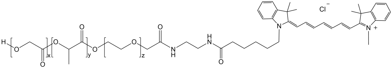 PLGA-PEG-CY7，聚乳酸-羟基乙酸-聚乙二醇-CY7