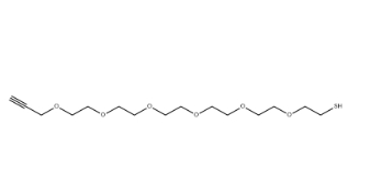HC≡C-CH2-PEG6-SH