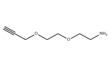 HC≡C-CH2-PEG2-NH2
