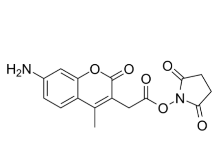 7-氨基-4-甲基香豆素-3-乙酸 N-琥珀酰亚胺酯 