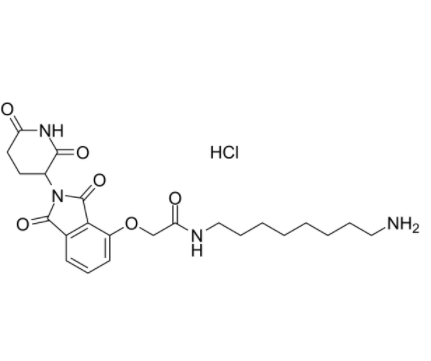 Thalidomide-O-amido-C8-NH2 hydrochloride 