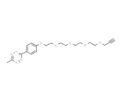 Methyltetrazine-PEG5-alkyne  Methyltetrazine-PEG5-alkyne