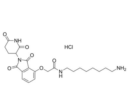 Thalidomide-O-amido-C8-NH2 hydrochloride 