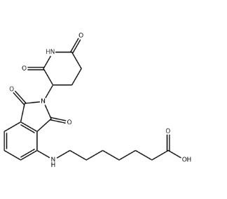 Pomalidomide-C6-CO2H Pomalidomide-C6-CO2H