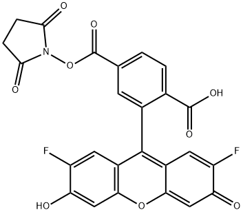 Difluorocarboxyfluorescein NHS Ester, 6-isomer Difluorocarboxyfluorescein NHS Ester, 6-isomer