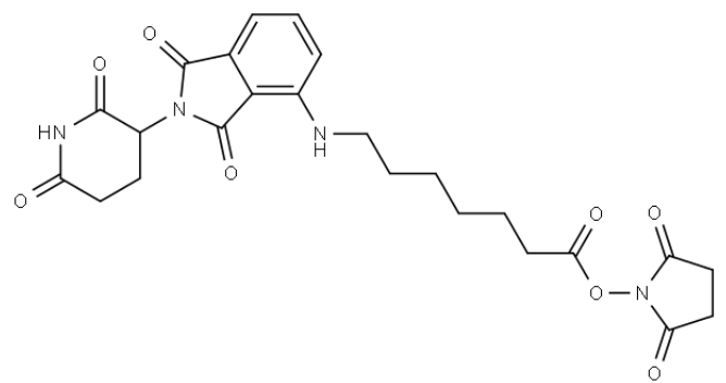 Pomalidomide-C6-NHS ester 