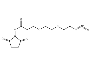 Azide PEG2 NHS