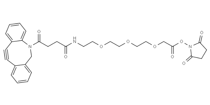 DBCO-PEG3-CH2CO-NHS，2249926-63-2.png