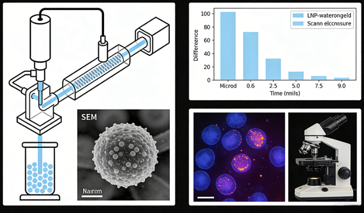 核酸脂质体（LNP）-水凝胶复合体系