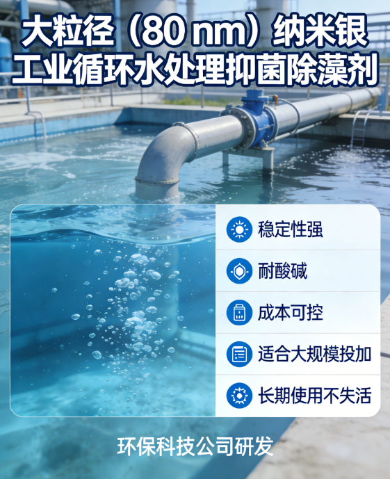 大粒径（80 nm）纳米银定制