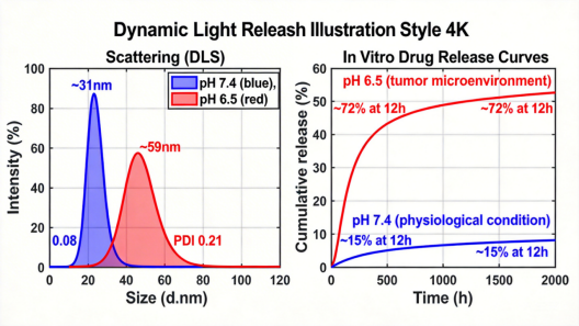 pH响应型壳寡糖修饰纳米金药物载体