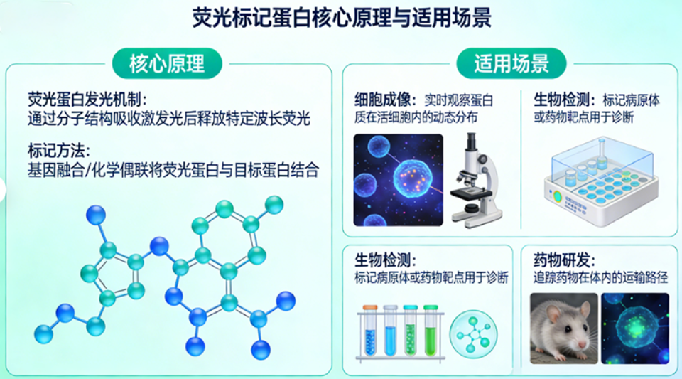 荧光标记蛋白 荧光标记蛋白