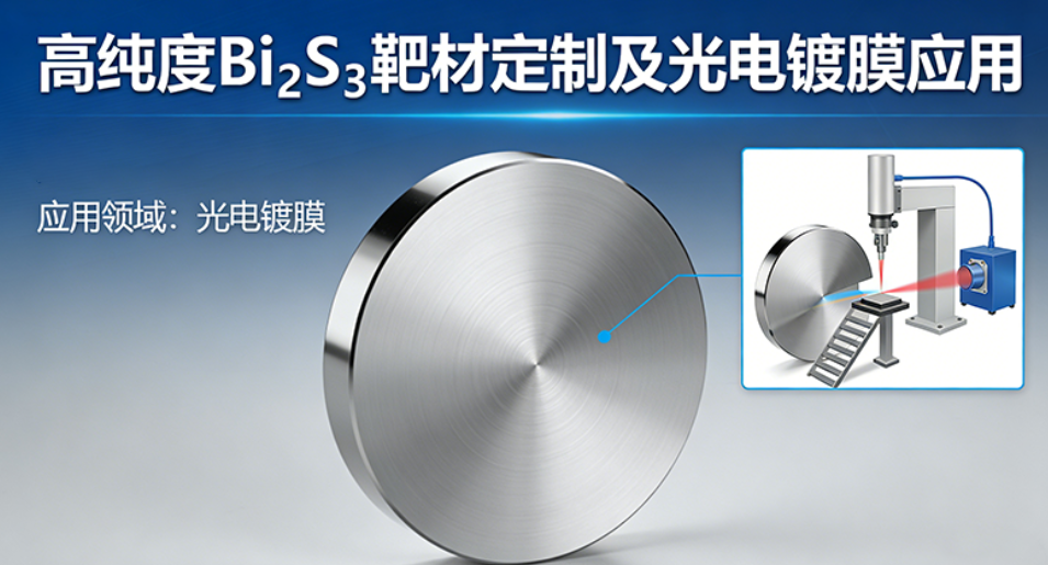 高纯度Bi₂S₃靶材定制及光电镀膜应用 高纯度Bi₂S₃靶材定制及光电镀膜应用