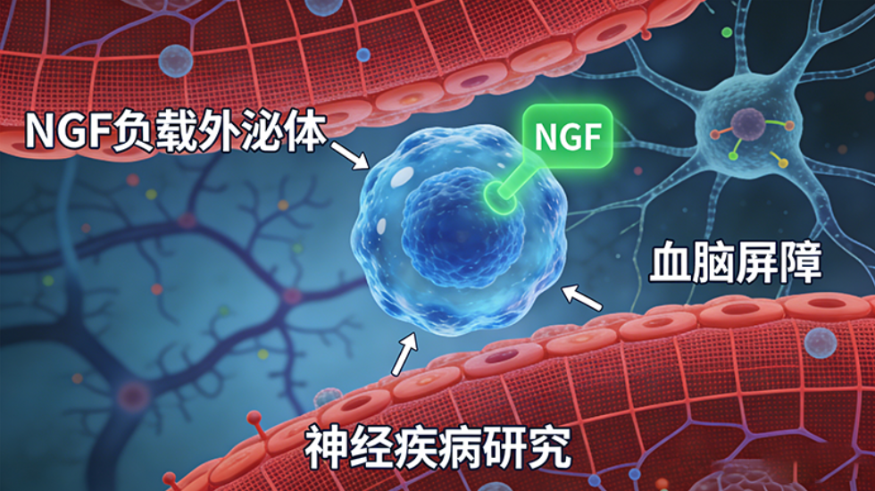 穿越血脑屏障的NGF负载外泌体定制(适配神经疾病研究) 穿越血脑屏障的NGF负载外泌体定制(适配神经疾病研究)
