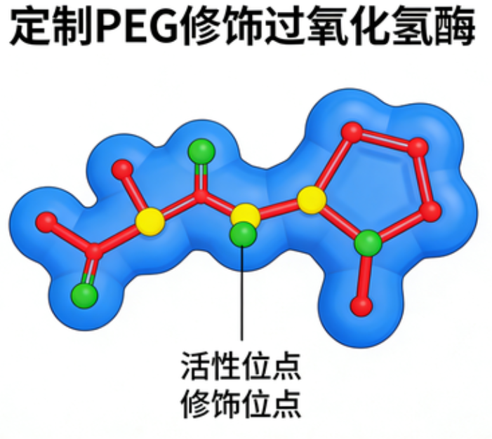 定制 PEG 修饰过氧化氢酶