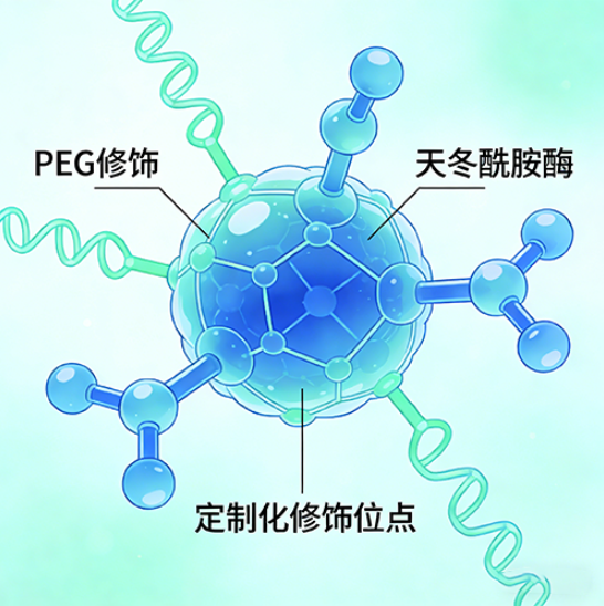 定制 PEG 修饰天冬酰胺酶