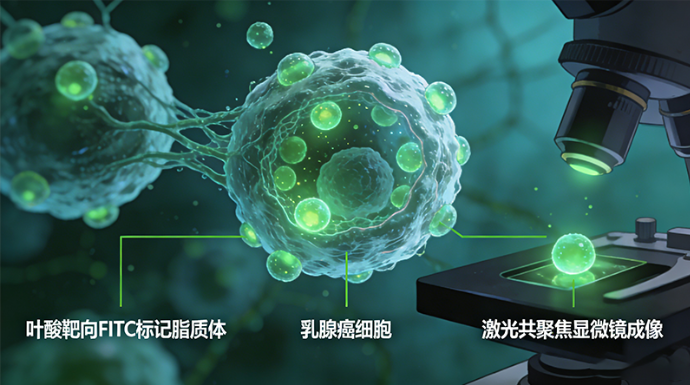 定制叶酸靶向FITC标记脂质体 定制叶酸靶向FITC标记脂质体
