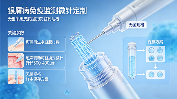 银屑病免疫监测微针定制