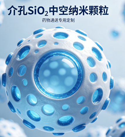 介孔SiO₂中空纳米颗粒（药物递送专用定制）
