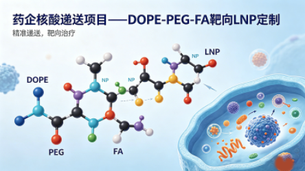 药企核酸递送项目——DOPE-PEG-FA靶向LNP定制