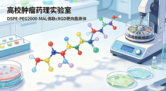 DSPE-PEG2000-MAL偶联cRGD靶向脂质体