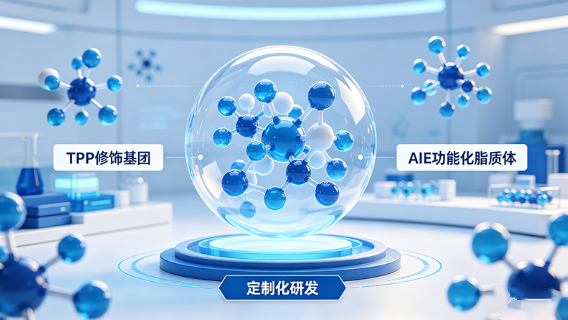 TPP修饰AIE功能化脂质体定制（药企研发场景）