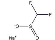 二氟甲基亚磺酸钠CAS号:275818-95-6二氟甲基亚磺酸钠;二氟甲烷亚磺酸钠,分子式:CHF2NaO2S
