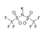 CAS号:90076-67-8双(三氟甲基磺酰基)酰亚胺钾,分子式:C2F6KNO4S2