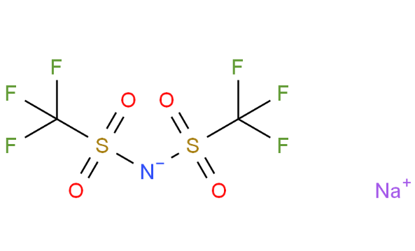 CAS号:91742-21-1双(三氟甲基磺酰基)酰亚胺钠,分子式:C2F6NNaO4S2