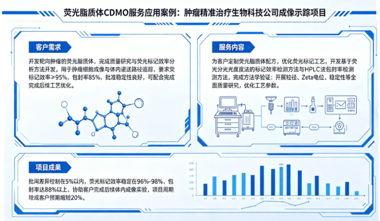 荧光脂质体质量研究与分析方法开发CDMO业务-西安齐岳生物提供