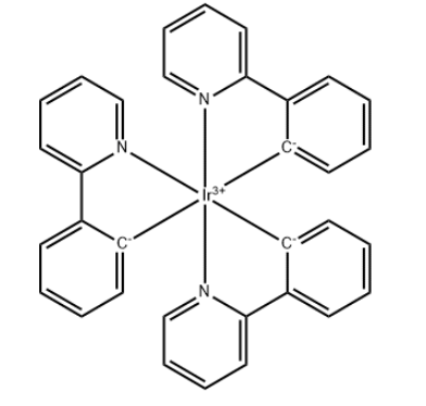 中性的fac-Ir(ppy)3，CAS344426-19-3 过渡金属铱配合物