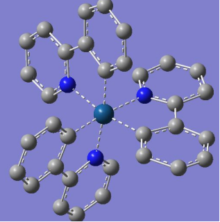 磷光金属铱配合物Ir(pq)2(qpyMe2)(PF6)|Ru((bpy)2(qpyMe2)(PF6)的应用研究