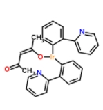 Ir(ppy)2 (acac)，cas:337526-85-9，乙酰丙酮酸二(2-苯基吡啶)铱
